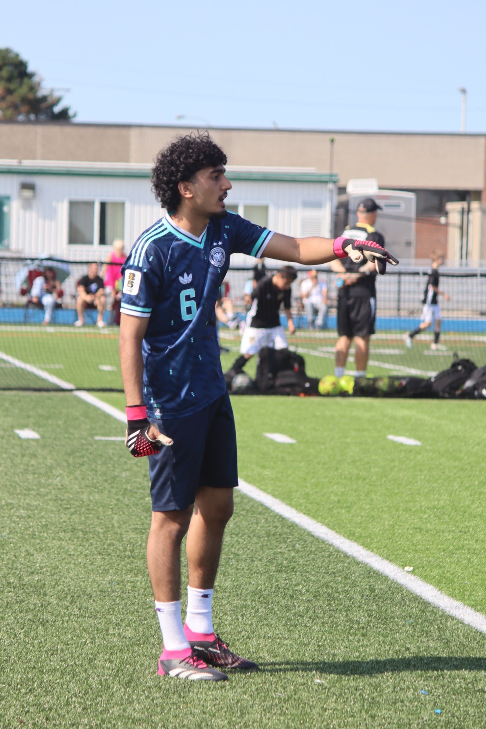 flick while playing for a mens league team.